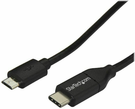 StarTech Cablu USB 2.0 USB-C Masculin - micro USB-B Negru 2m USB2CUB2M