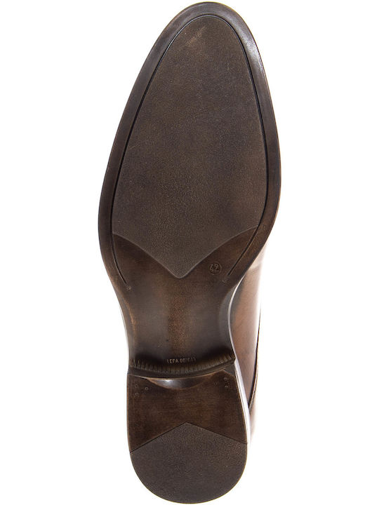 Men's Leather Dress Shoes Brown
