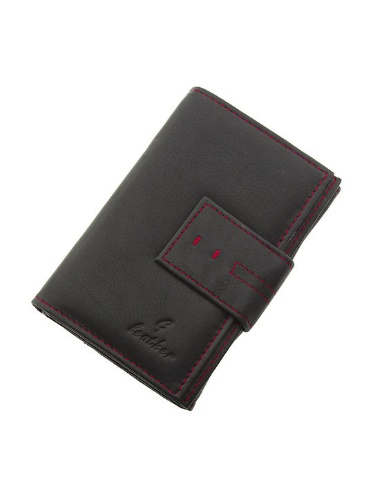 Small Leather Women's Wallet Classic Black