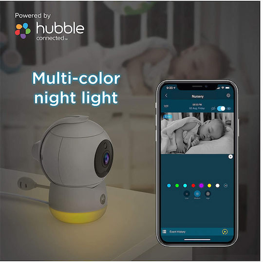 Motorola Peekaboo Baby Monitor Camera & Audio , with Two-way Communication & Lullabies