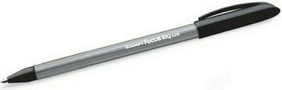 Luxor Στυλό Ballpoint 1.0mm με Μαύρο Mελάνι Focus Icy