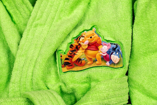 Dimcol Halat de Baie pentru Copii Winnie Lahani cu Glugă