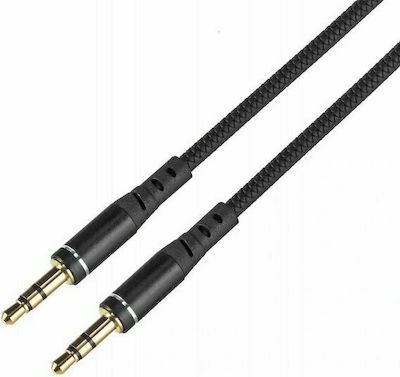 everActive 3.5mm male - 3.5mm male Cable Black 1.5m (CBS-1.5JB)