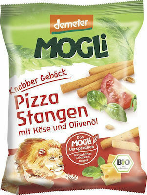 MOGLi Erdnussflips Pizza Sticks mit Käse und Olivenöl mit Geschmack Käse 75gr
