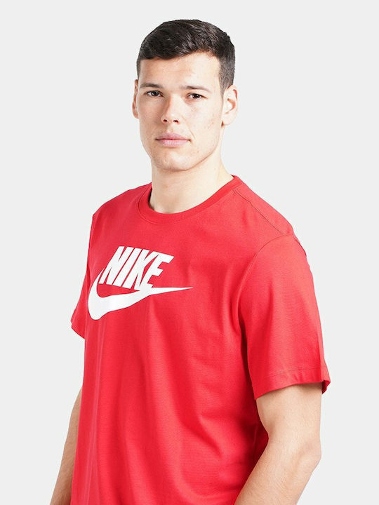 Icon Futura Sportliches T-Shirt Rot