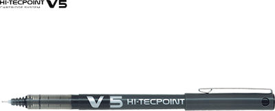 Pilot V-5 Collector Pen Ballpoint 0.5mm with Black Ink Black Body