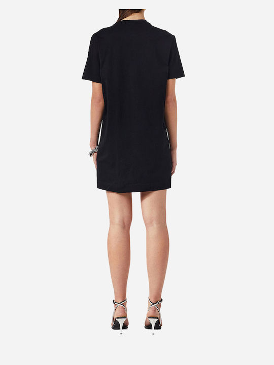 Diesel Summer Mini T-Shirt Dress Black