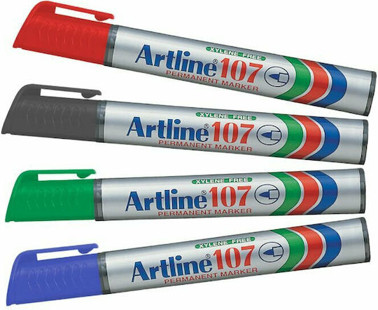 Artline 107 Маркер 1.5мм Червен