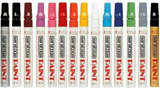 Saratoga Permanent Marker 2mm Blue