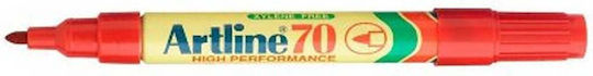 Artline 70 Permanent Marker 1.5mm Red