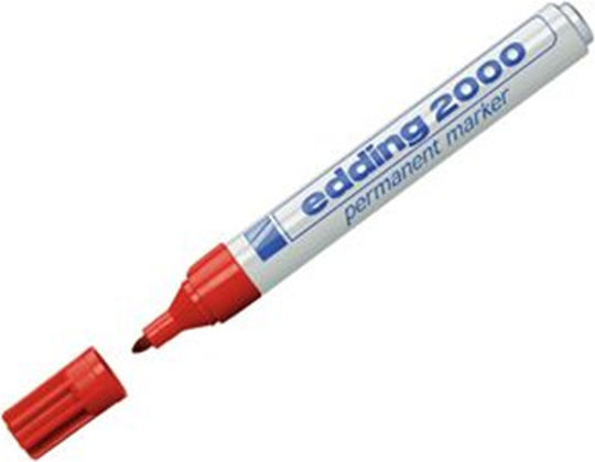 Edding 2000C Permanent Marker 3mm Red