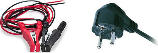 Crauss Φορτιστής Μπαταρίας Αυτοκινήτου 12V Crauss 12/24V 15A