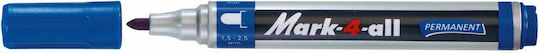 Stabilo 651 Mark 4 All Permanent Marker 2.5mm Blue