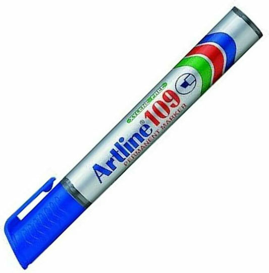 Artline 109 Μαρκαδόρος Αλκοόλης Μπλε 5mm