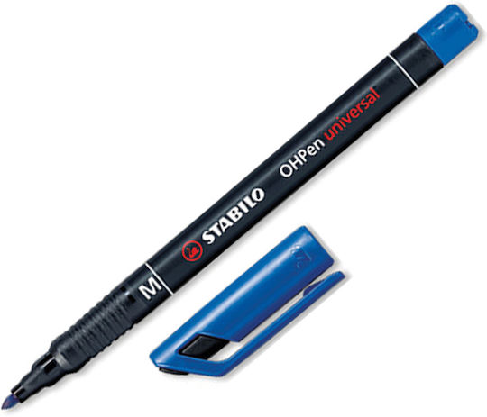 Stabilo ΟΗPen Universal M Маркер за Прозрачни Филми 1мм Син