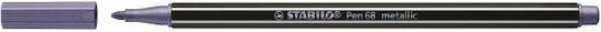 Stabilo Pen 68 Маркер за Рисуване 1.4мм Metallic Purple