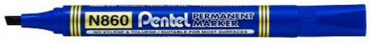 Pentel Ν860 Перманентен Маркер 4.5мм Син