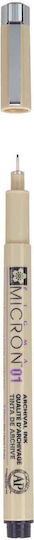 Sakura Pigma Micron 01 Μαρκαδόρος Σχεδίου Μαύρος 0.25mm