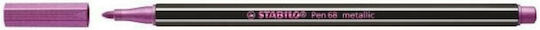 Stabilo Pen 68 Маркер за Рисуване 1.4мм Metallic Fuchsia