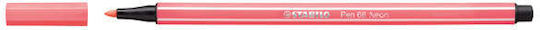 Stabilo Pen 68 Μαρκαδόρος Σχεδίου Fluo Red N 1mm