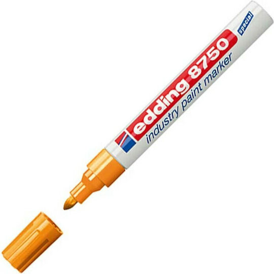 Edding 8750 Industry Permanent Marker 4mm Orange