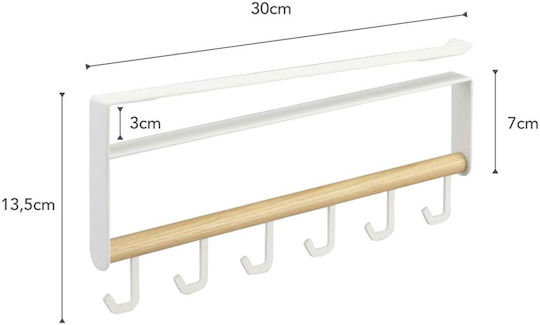 Yamazaki Kitchen Tool Holder Wall Metallic