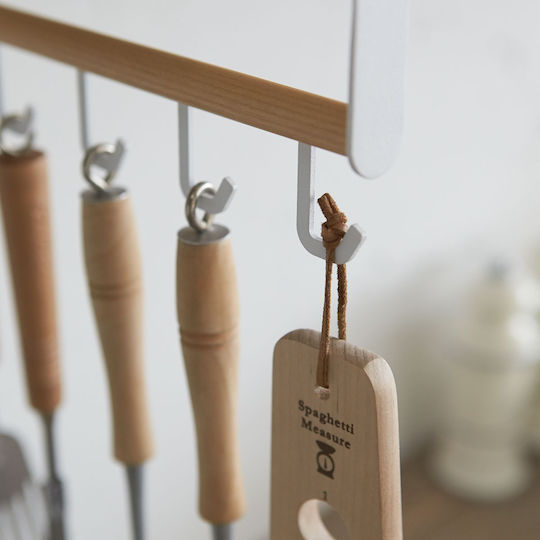 Yamazaki Kitchen Tool Holder Wall Metallic