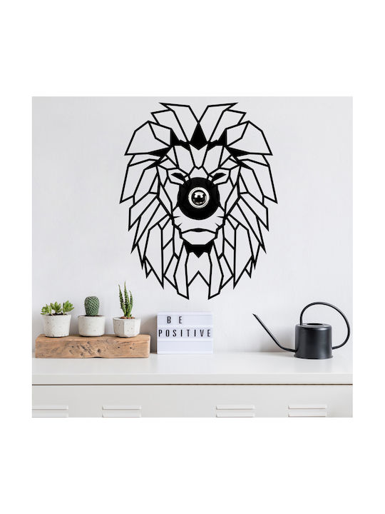 Megapap Lion Φωτιστικό Τοίχου Μαύρο 39x39x12εκ. Megapap Lion Φωτιστικό Τοίχου Μαύρο 39x39x12εκ.