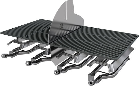 Outdoorchef Dualchef 425 G BZ Ψησταριά Υγραερίου με 4 Εστίες 16kW και Πλαϊνό Μάτι 3.5kW