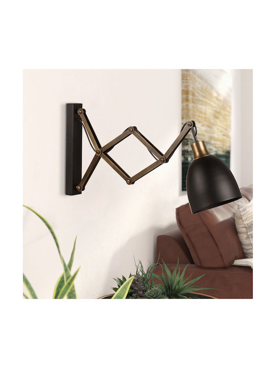 Opviq Lamp Wall Black 15x15cm