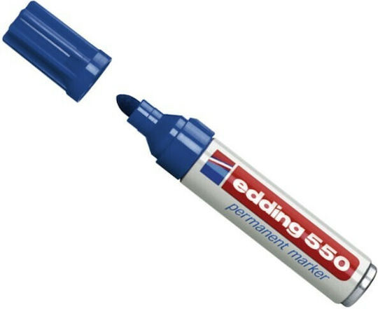 Edding 550 Permanent Marker 4mm Blue