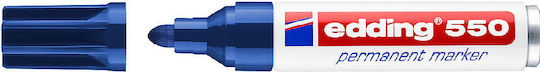 Edding 550 Permanent Marker 4mm Blue