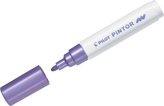 Pilot Pintor Medium Μαρκαδόρος Σχεδίου Μεταλλικό Μωβ 1.4mm