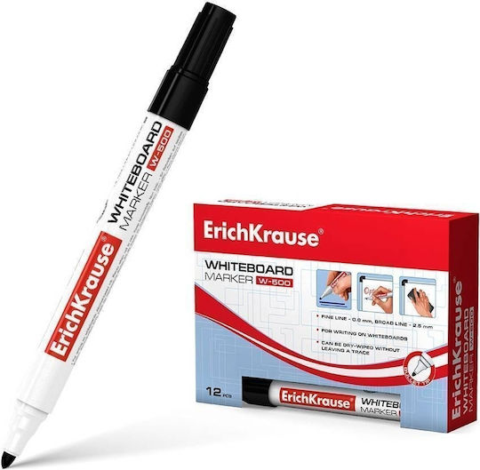 ErichKrause W-500 Whiteboard Marker 2.5mm Black