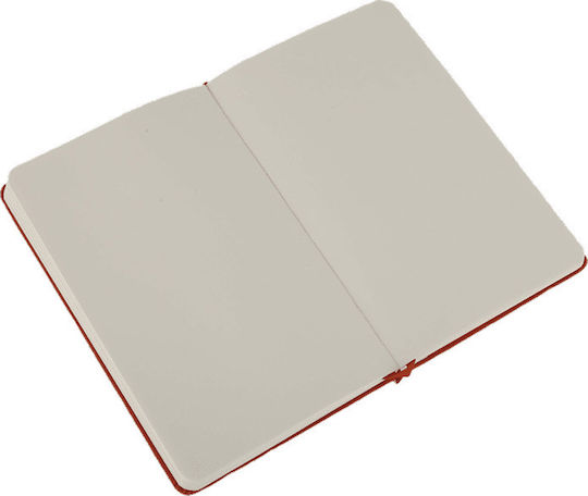 Moleskine Classic Collection Σημειωματάριο A5 Bullet 240 Φύλλων με Λευκές Σελίδες με Σκληρό Εξώφυλλο και Λάστιχο Κόκκινο