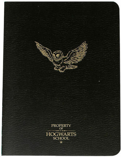Blue Sky Studios Harry Potter Hogwarts Σετ 3 Σημειωματάρια A6 Ριγέ Καφέ