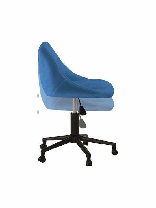 vidaXL Office Chair Blue