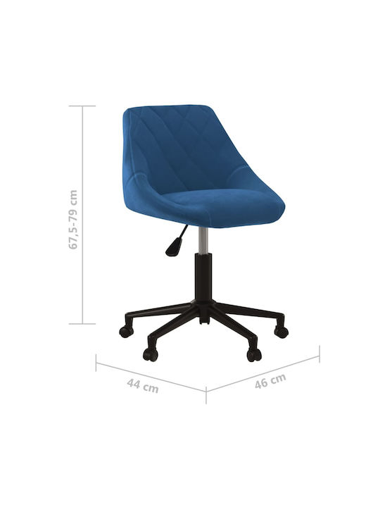 vidaXL Office Chair Blue