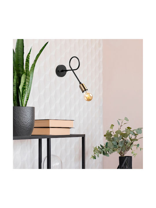 Opviq Lamp Wall Black 12x12cm Opviq Lamp Wall Black 12x12cm