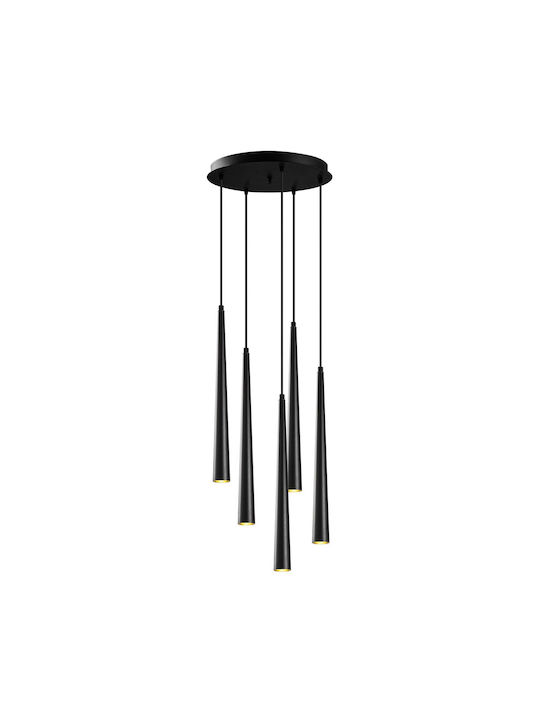 Ugur Pendant Light LED with Warm White Light Black