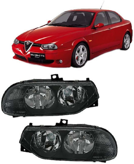 Tuning-Tec Μπροστινά Φανάρια για Alfa Romeo Alfa 156 1997-2003 2τμχ