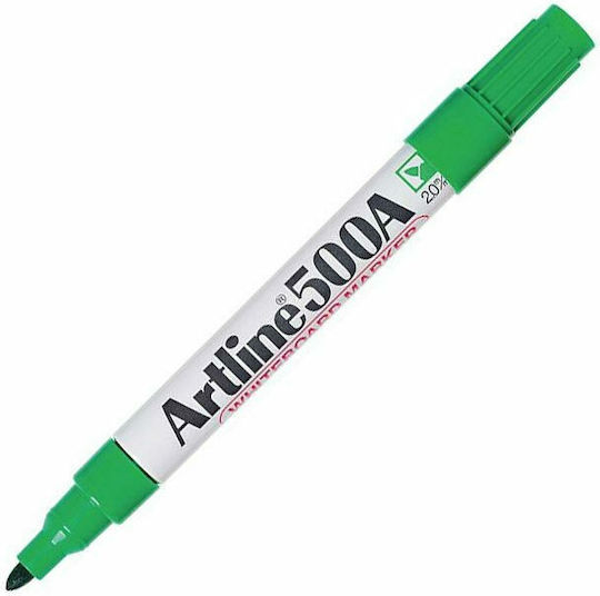 Artline 500A Μαρκαδόρος Πίνακα Πράσινος 2mm