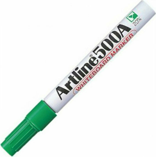 Artline 500A Μαρκαδόρος Πίνακα Πράσινος 2mm