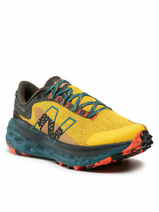 New Balance Fresh Foam X More Trail V2 Ανδρικά Αθλητικά Παπούτσια Trail Running Κίτρινα