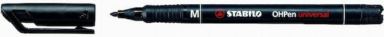 Stabilo ΟΗPen Universal M Transparency Marker 1mm Red