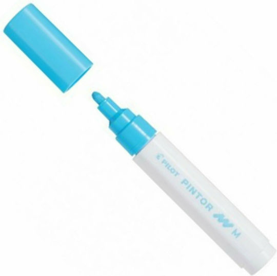 Pilot Pintor Medium Design Marker 1.4mm Pastel Blue