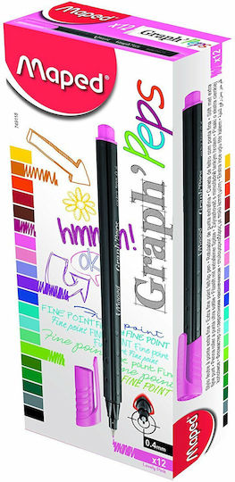 Maped Graph'Peps Zeichenmarker 0.4mm Rosa