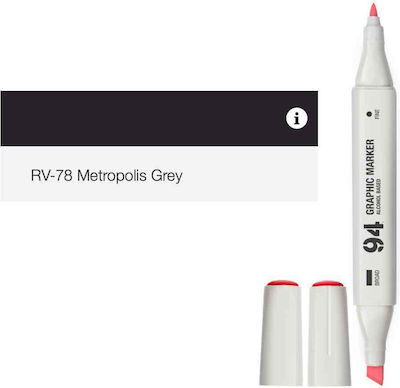 Montana Colors 94 Zeichenmarker 7mm Gray