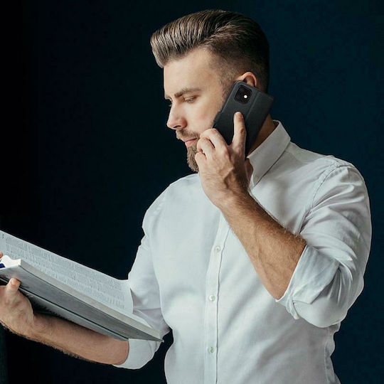 Tech-Protect Wallet Δερματίνης Μαύρο (Redmi Note 10 Pro)