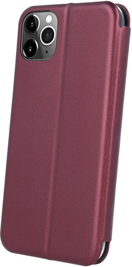 Forcell Elegance Book Δερματίνης Μπορντό (Redmi Note 9S / 9 Pro / 9 Pro Max)